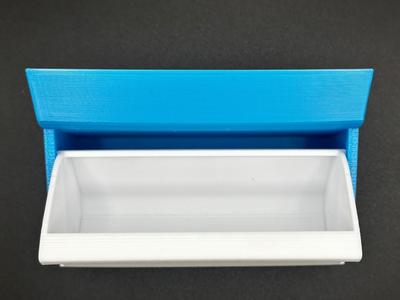 Tilting Drawer & Holder with Shelf Wall Mount Screw