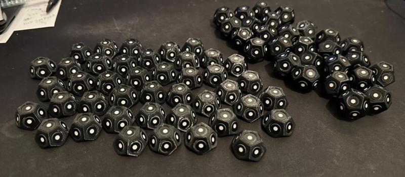 Magnetic target markers for 3D Scanning