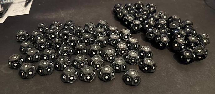 Magnetic target markers for 3D Scanning