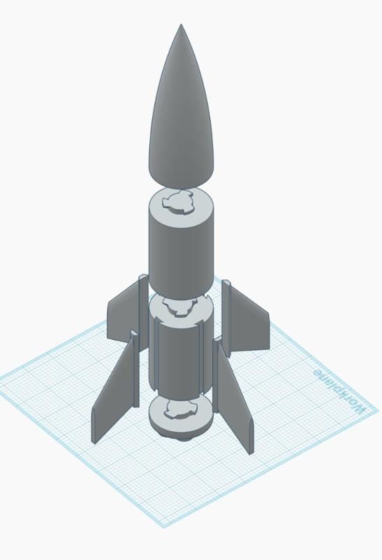 Cosmos Corps Built-Your-Own BASIC ROCKET!