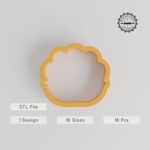 Oyster & Shell Shape Cutter Set, 18 Pieces, Ocean & Sea Creature Designs, Cookie, Fondant, Clay, Various Sizes PRODUCT_2725