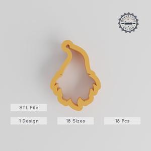 Gnome Shape Cutter Set, 18-Piece Collection, For Cookies, Fondant & Clay, Holiday & Garden Themes, Sizes 0.75"-5.00" PRODUCT_146
