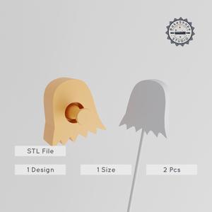 Eagle Cake Pop Mold, Wildlife Bird & Majestic Bird Design, 2-Piece Set, Animal Cake Decoration Tool, Soaring Eagle STL File PRODUCT_2787