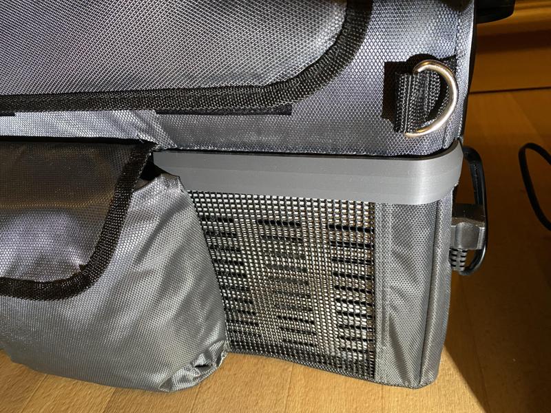 Kabelschutz für die Plug-in Festivals Icecube Tasche (Alpicool) mit Akku