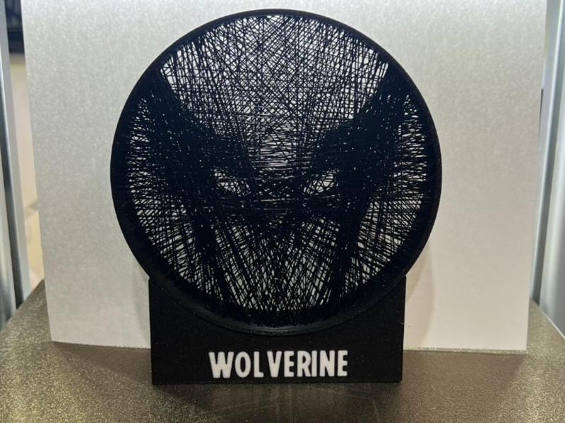 Wolverine String Art with base