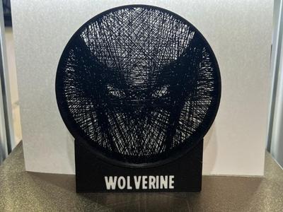 Wolverine String Art with base