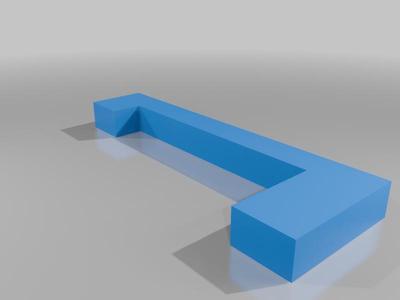 Glissière renforcée pour TROFAST-KALLAX & Gabarit fixant la distance des support TROFAST pour armoire KALLAX