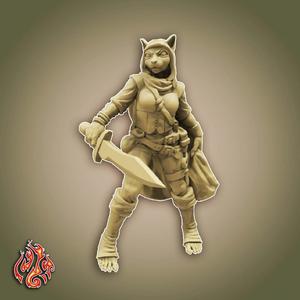 Lace the Tabaxi Rogue