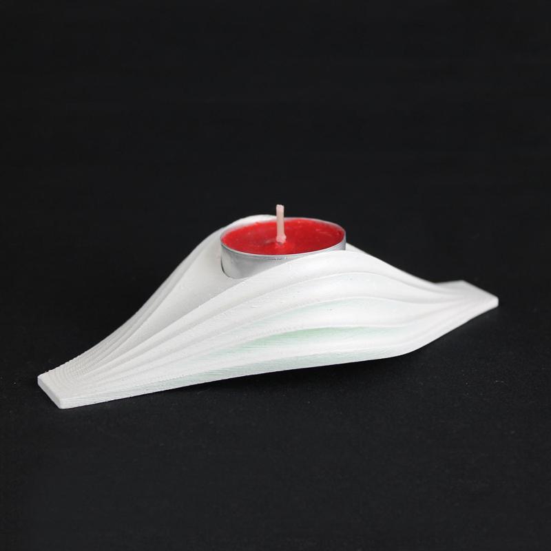 Wave Tealight Candle Holder