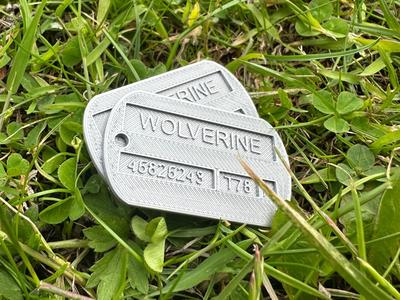 Wolverine’s Dog Tags – Marvel Cosplay Print