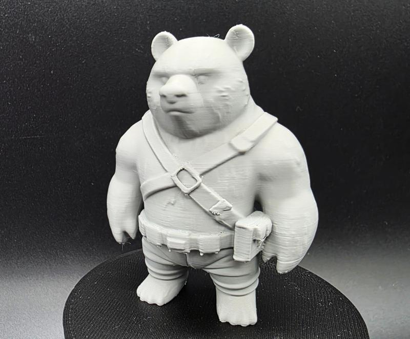 Unarmored Bear Warrior
