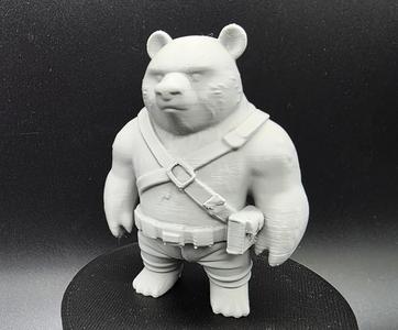 Unarmored Bear Warrior