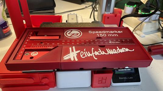 Gridfinity - Halter für  "LetsBastel" Speedmarker 150mm