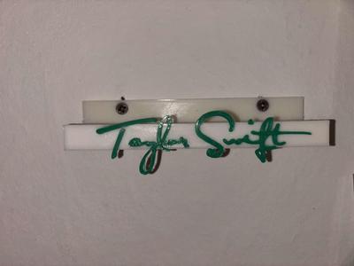 Taylor Swift CD holder wall mounted
