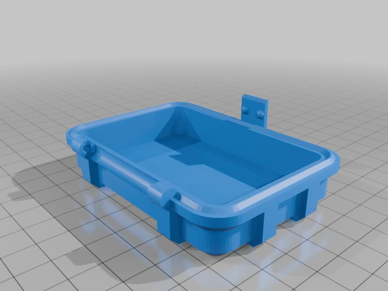 Small Hinged Storage Compartment