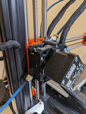 Prusa Mini Extruder Rear with 2 PC4 M10 connections