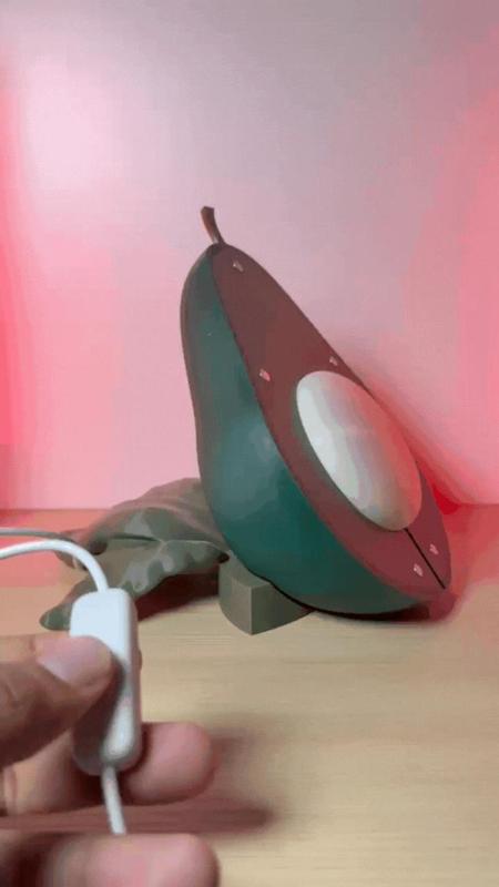 Avocado Lamp