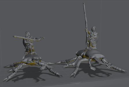 Stag Beetle Rider Elves