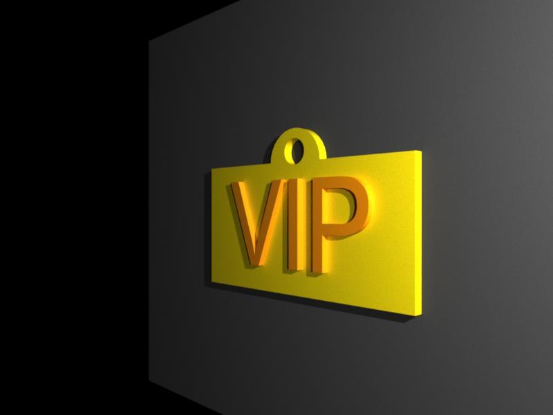 VIP Nametag