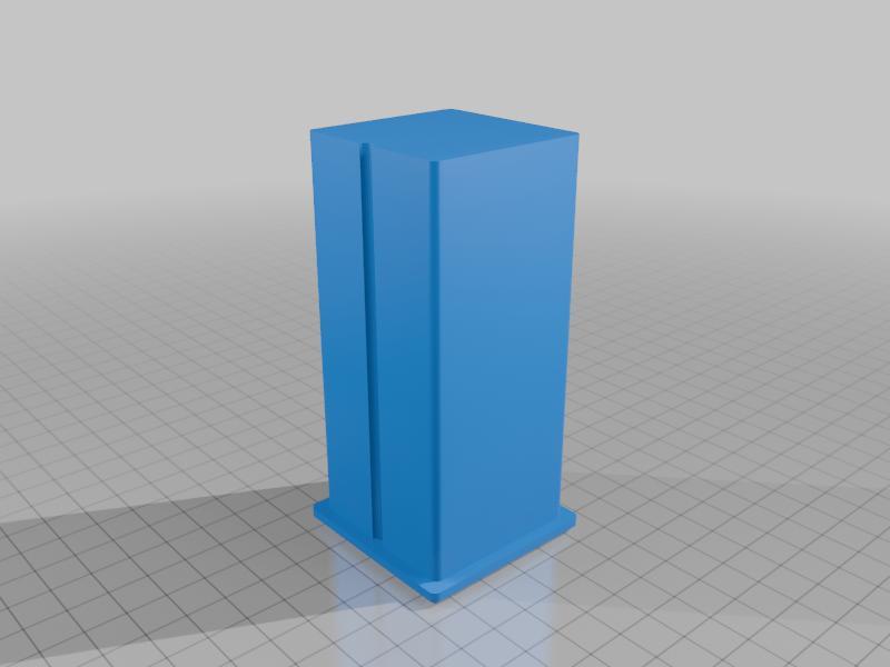 2x2 square tubing .125 wall cap/cup end
