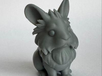 Rabbit "Balu" with and without loop H=48mm