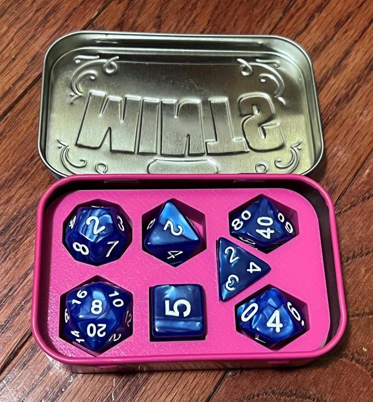 D&D Dice Insert for Big Sky Mints Tin