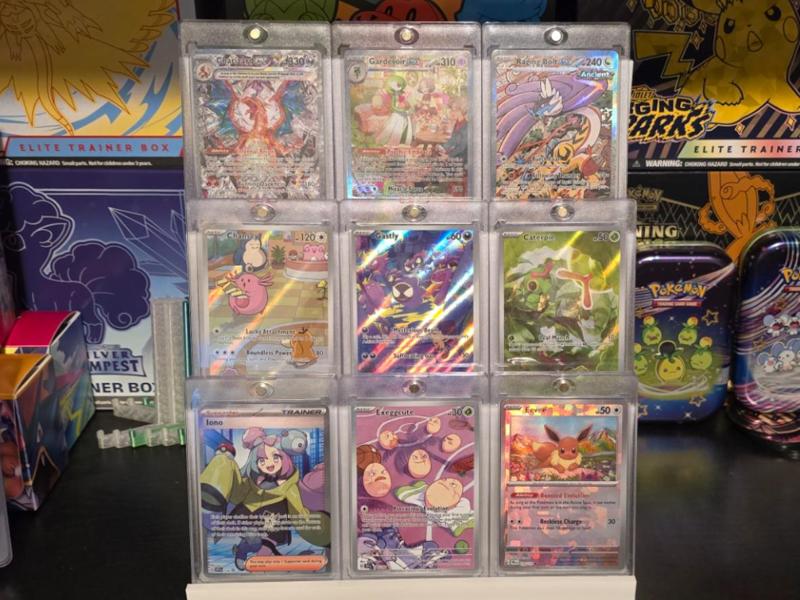 Trading Card Display Stand