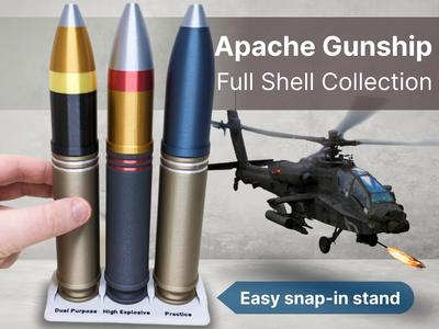 Apache Attack Helicopter Rounds | Full Collection