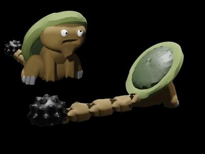 The Dinosaur Turtle Elder (flexi)