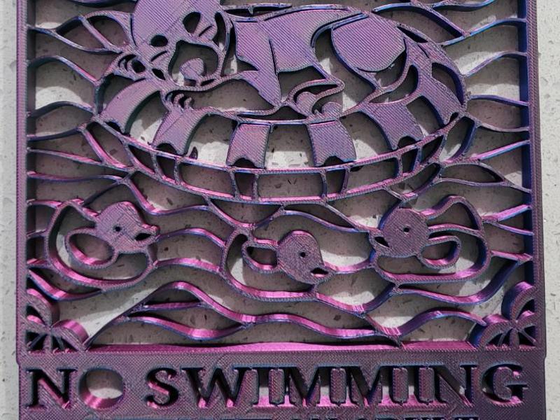 No Swimming