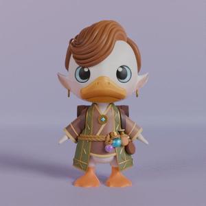 adventurous wizard duck