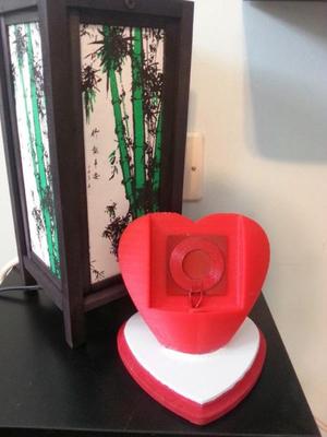 3d Printed Heart + Wireless Charging