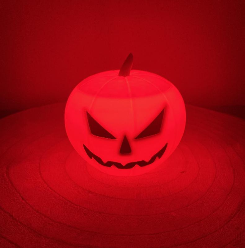 Halloween Pumpkin Lamp Small Size
