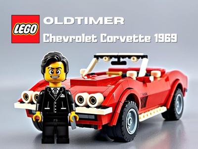 LEGO chevrolet corvette 1969