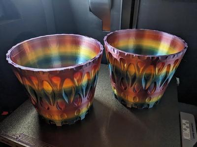 Octo TPMS Lattice Plant Pots