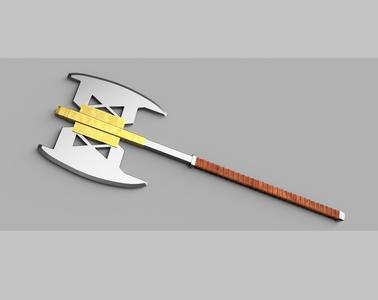Lord of the Rings Inspired Gimli Axe Cosplay Replica Prop