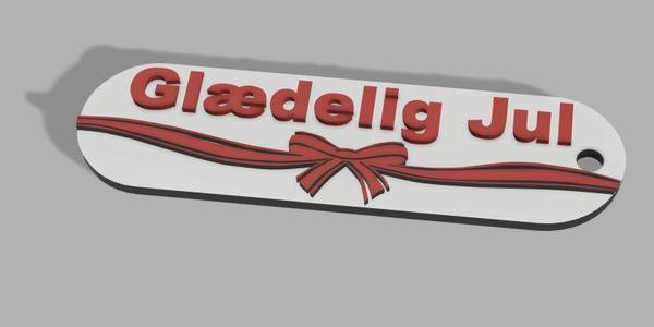skilt til julegaven