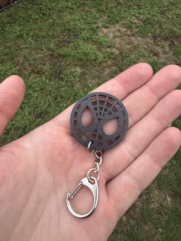 Spiderman Logo Keyholder