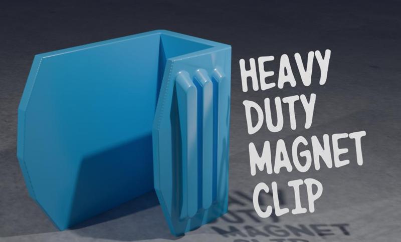 Heavy Duty Magnetic Clip