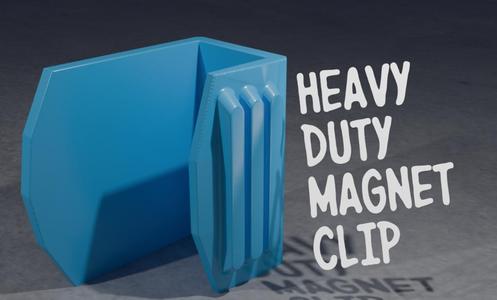 Heavy Duty Magnetic Clip