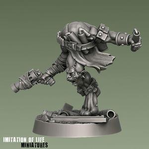 Capt. Knee - Post Apocalyptic Mutant