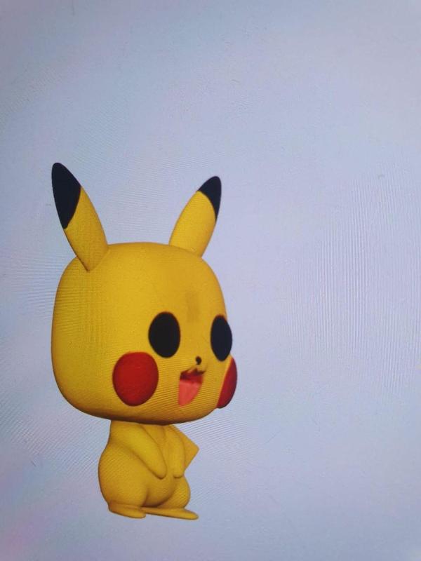 Pikachu estilo funko