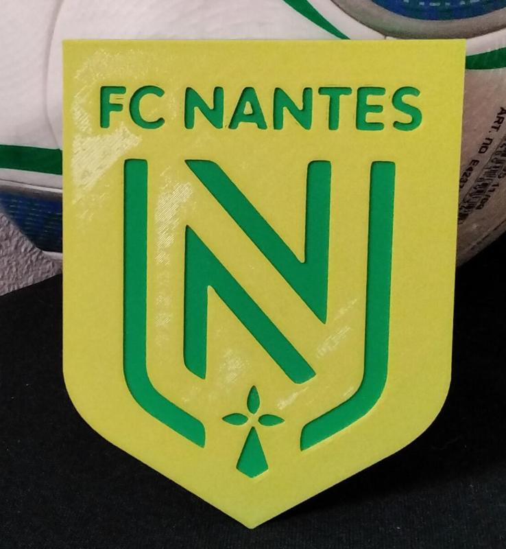 Football Club de Nantes (FCN / Nantes) coaster or plaque