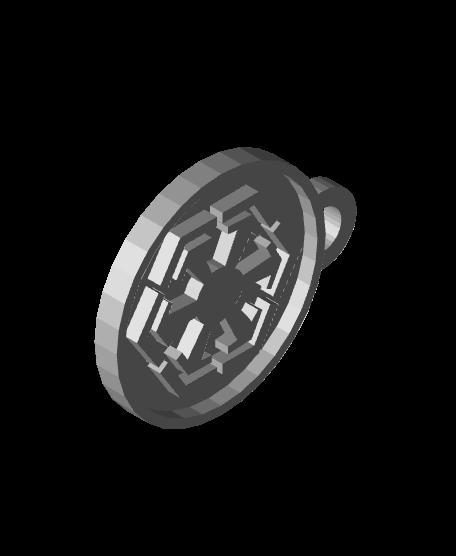 SITH empire symbol keychain