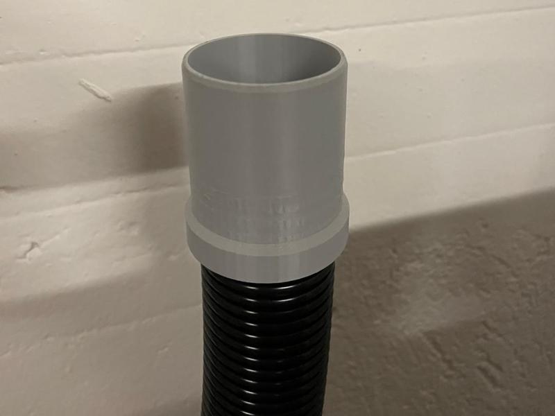 DN50 Dust Suction Adapter - Spiral Tube