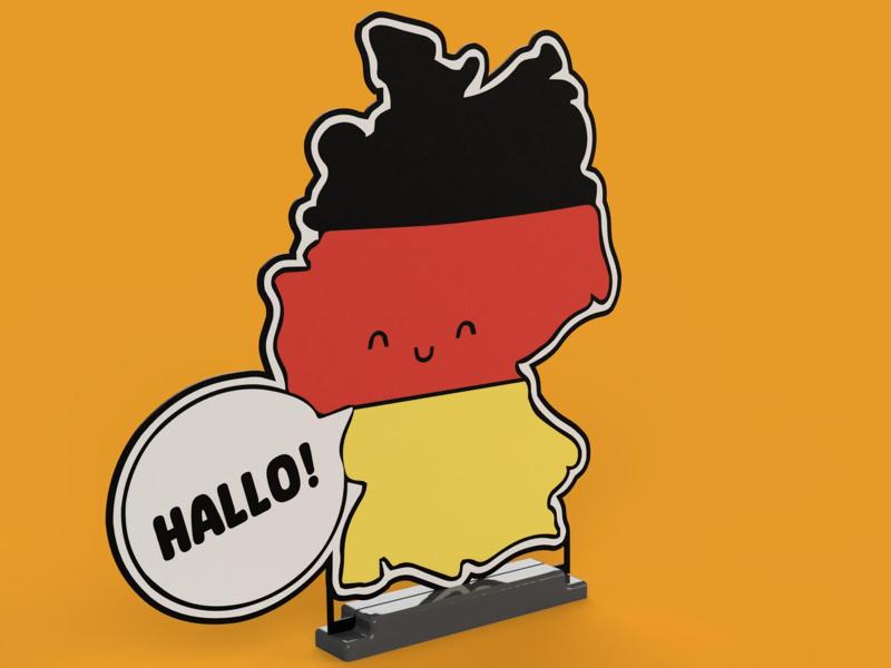 Germany Cute Decor With Stand