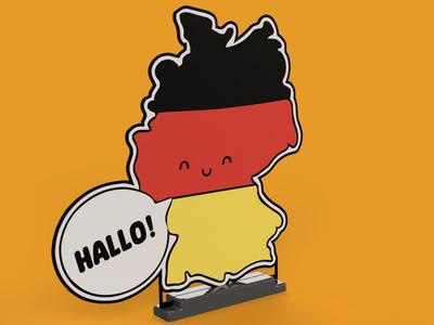 Germany Cute Decor With Stand