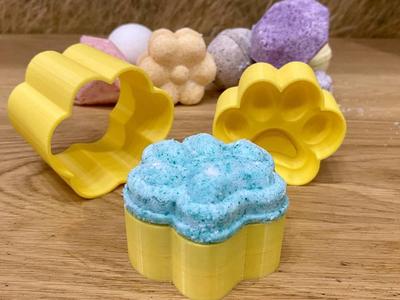 Bath Bomb Mold - Paw Print