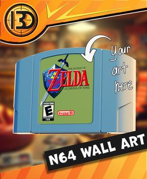 N64 Wall art 