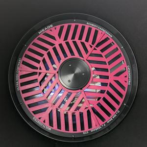 Parametric Tri-Bahtinov mask for Meade LX-200 GPS 12" telescope (parametric, modify for other telescopes with a center obstruction cylinder)